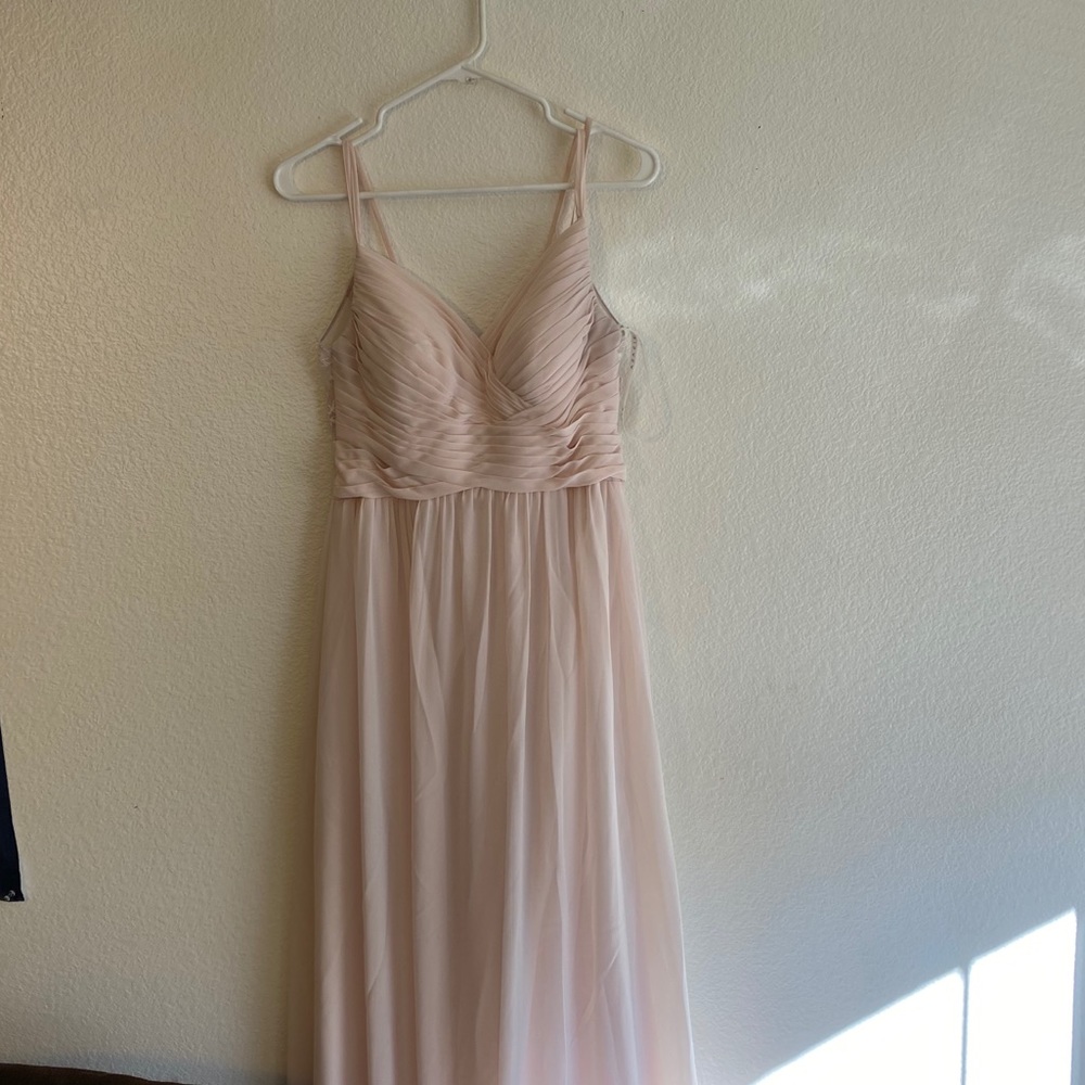 Women’s Azazie Full Length Bridesmaid Dress w Lace